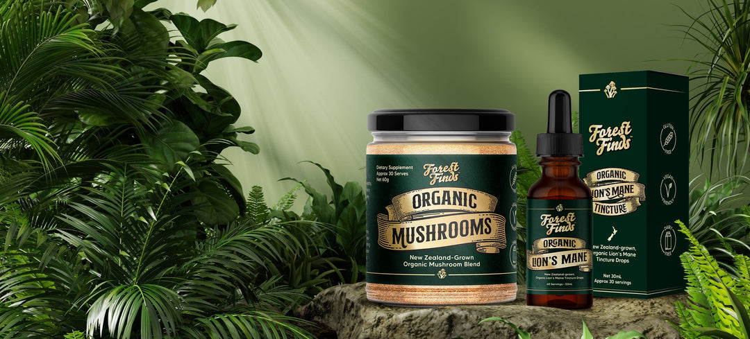 Forest Finds Mushroom Tincture: How it's made